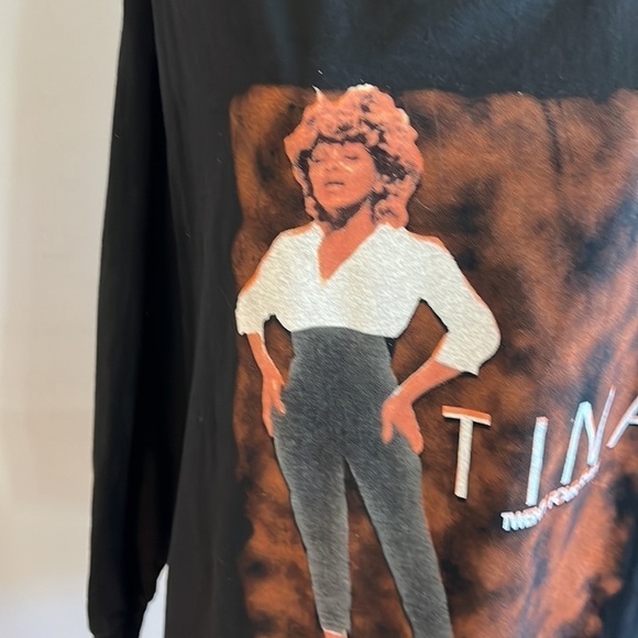 Vintage Tina Turner Twenty Four Seven Tour T-Shirts DD224 size XL - Picture 3 of 7